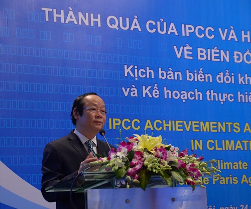 Hội thảo: “Những thành tựu của IPCC và các hành động của Việt Nam ứng phó với BDKH”